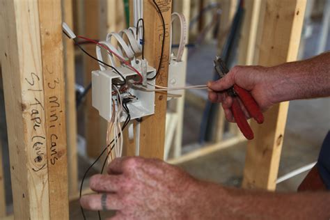 electrical outlet box rough in|electrical roughing in new construction.